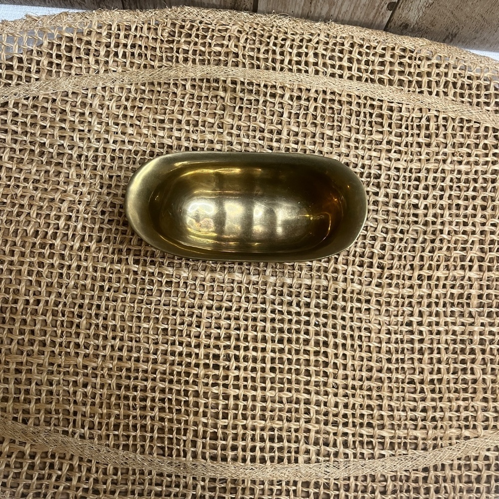 Vintage Brass Bathtub Salt Cellars Set of 2 Mini Clawfoot Tub Decor - Picture 3 of 7